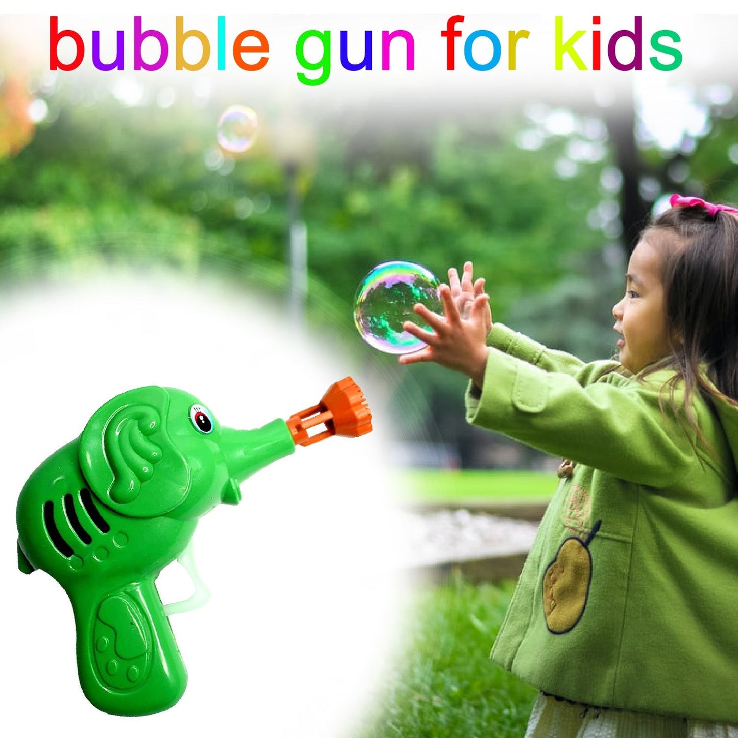 elephant bubble gun for kids / kids toys bubble gun Toy Bubble Maker - Springkart 