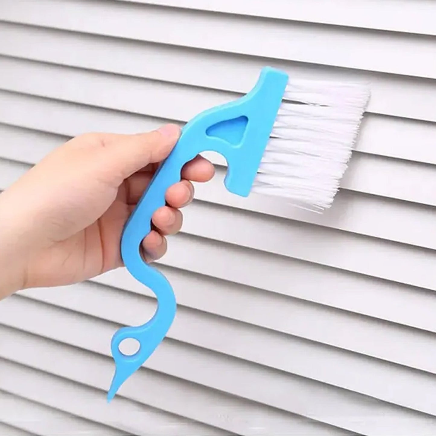 Groove Gap Cleaning Brush, Kitchen Cleaning Tools Mini Corner Cleanings Tool Hand-held Shower Door Gap Cleaner for Window Blinds Sliding Door Track Gaps Corner Cleaner Brush Keyboard - Springkart 