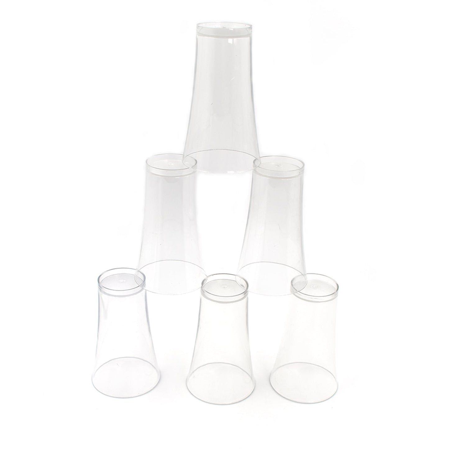 Drinking Glass Juice Glass Water Glass Set of 6 Transparent Glass - Springkart 