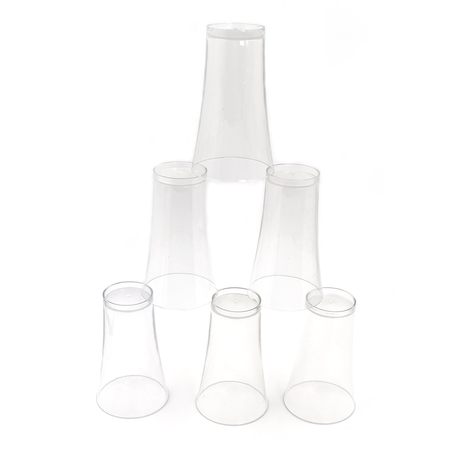 Drinking Glass Juice Glass Water Glass Set of 6 Transparent Glass - Springkart 