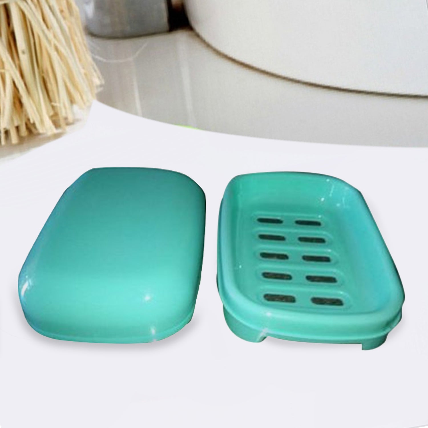 Covered Soap keeping Plastic Case for Bathroom use - Springkart 