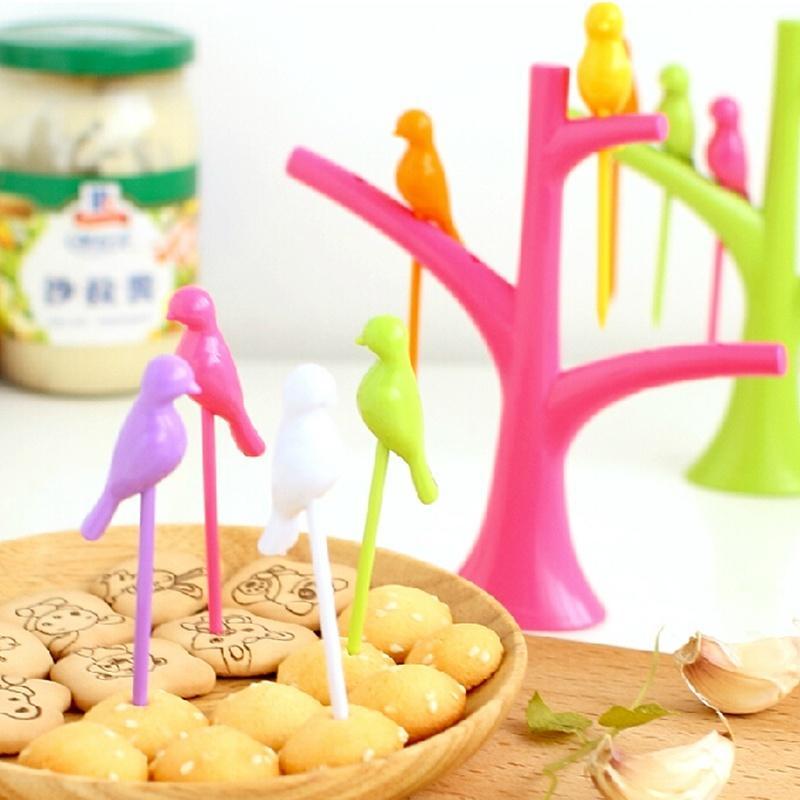 Bird Fork | Kids fruit fork | Table Decor - Springkart 
