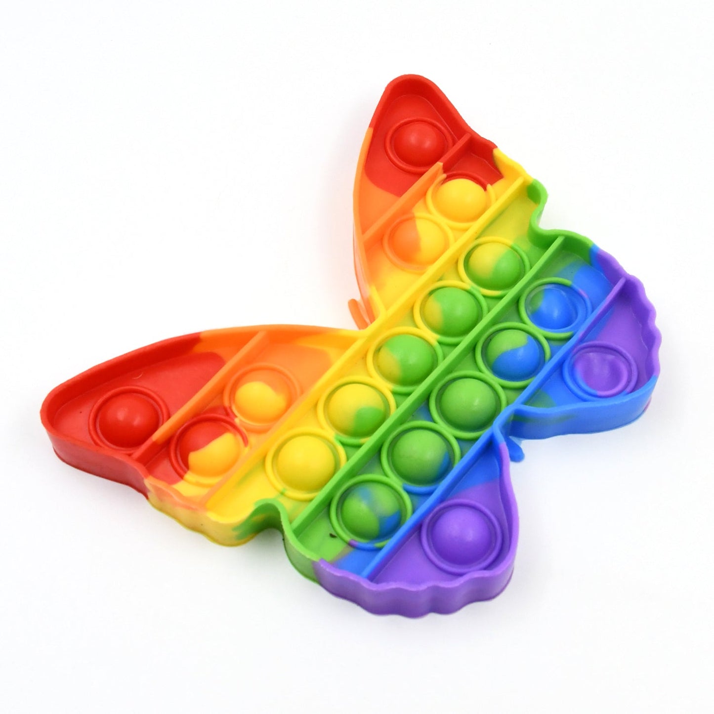 Pop Fidget Toy Push Pop Bubble Fidget Sensory Toy for Kids and Adults Fidget Popper Stress Reliever Sensory Fidget Poppers (Butterfly & Car Shape / 1 Pc) - Springkart 