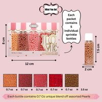 Carnival Disco Balls Assorted Sprinkles (DB-09) - 100Gms