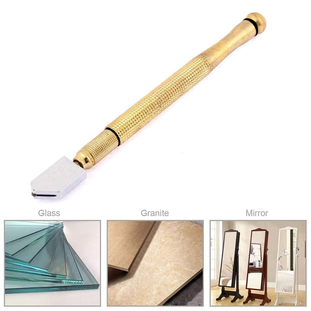 Metal Glass Cutter, Gold - Springkart 