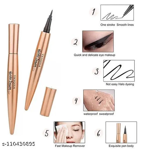 Yanqina Eyeliner Pencil Pack Of 2