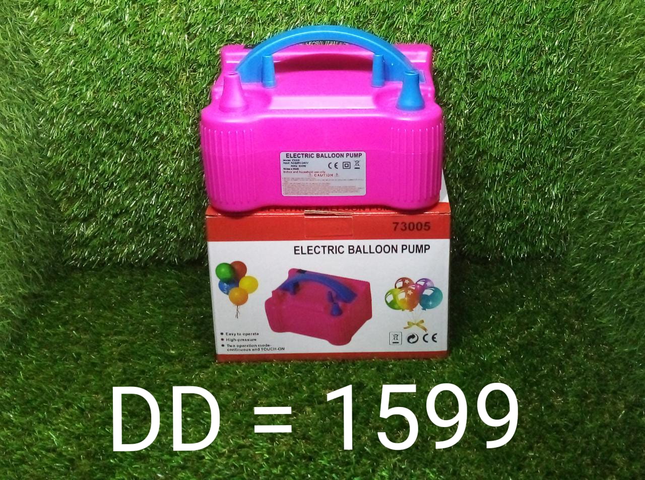 Portable Dual Nozzle Electric Balloon Blower Pump Inflator - Springkart 