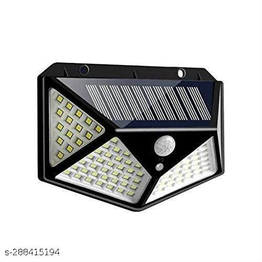 Solar Lights Outdoor, 100 LED Solar Security Light with Motion Sensor Solar Waterproof Wall Light Solar Powered Light with 3 Modes - Springkart 