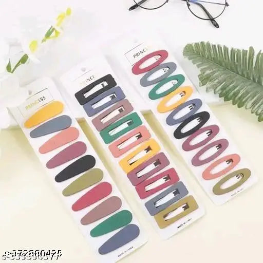 Stylish Toddler Barrettes Hair Accessories for girls pack of 10 - Springkart 