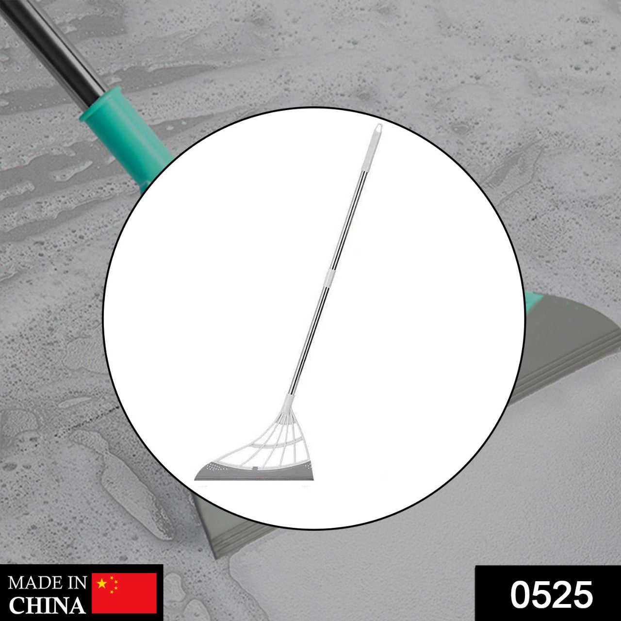 Durable Eco-Friendly Broom with Scraper - Springkart 