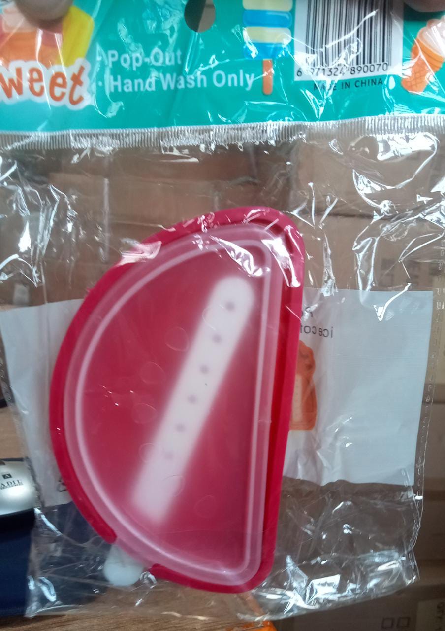 Silicone Ice Cream and Ice Pop Moulds - Watermelon Popsicle Molds, DIY Kitchen Tool for Ice Treats - Springkart 