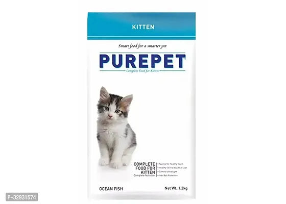 Purepet Ocean Fish Adult Dry Cat Food, 1 kg