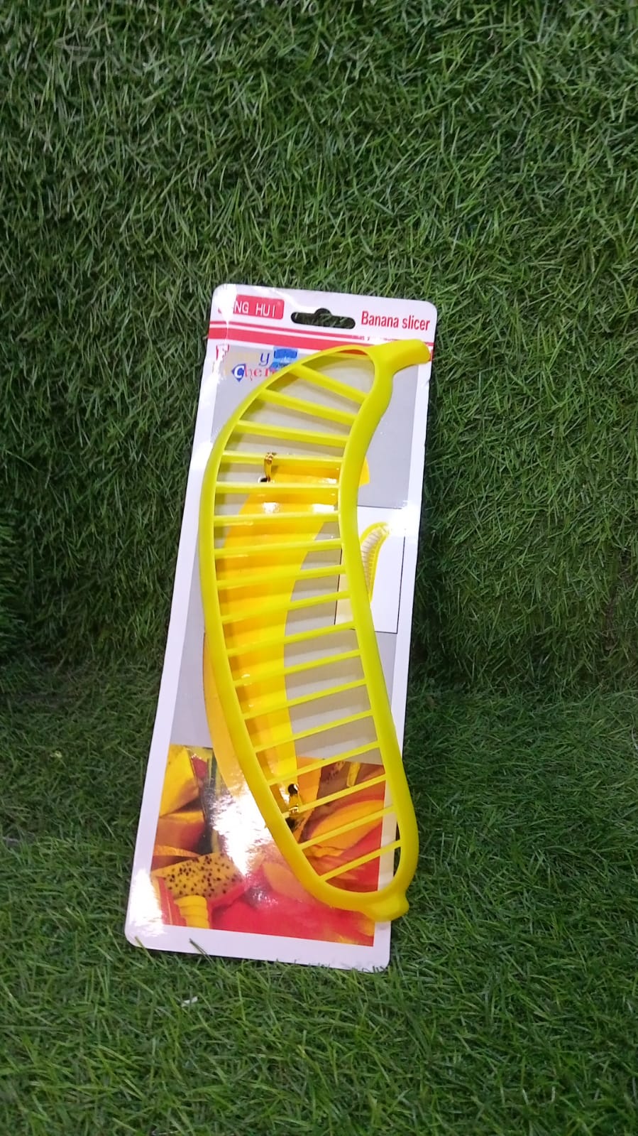 Banana Slicer- Perfect for Fruit Salads Handle Plastic Banana Fruit Slicer Cutter Chopper - Springkart 