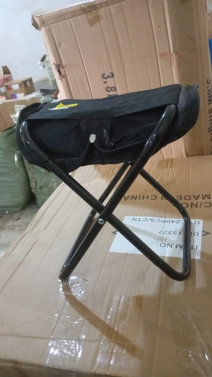 Folding Camping Stool Collapsible Camp Stool Portable Seat Travel Little Stools (1 Pc) - Springkart 