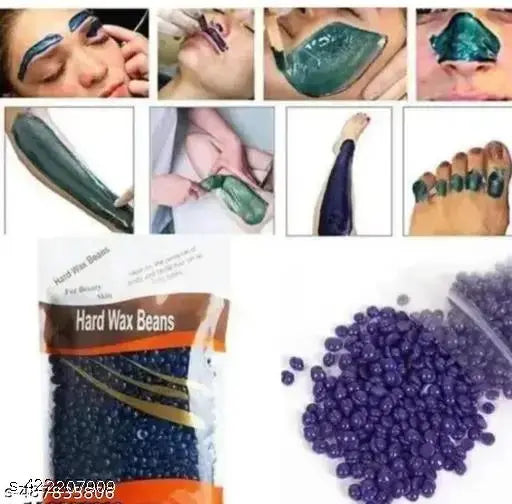 PREMIUM400gm Milk & Cream Hard Wax Beans for Hair Removal Body & Face Hair Removal Wax Beads, Bikini Hair Removal, Leg’s & Hands Hair Removal for Women’s, Girl’s & College Guy’s