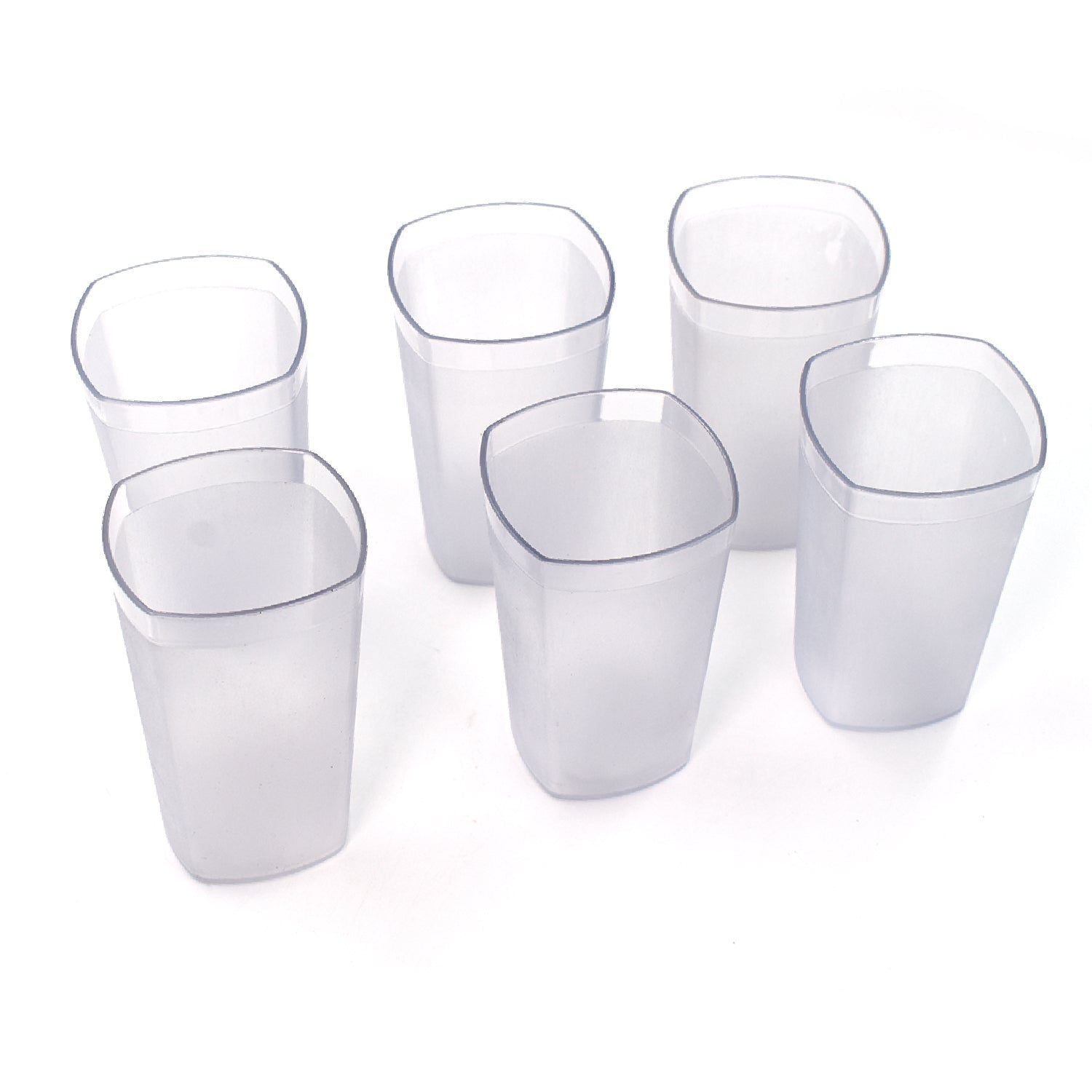 Ganesh Decent Glass, 350ml, Set of 6 - Springkart 