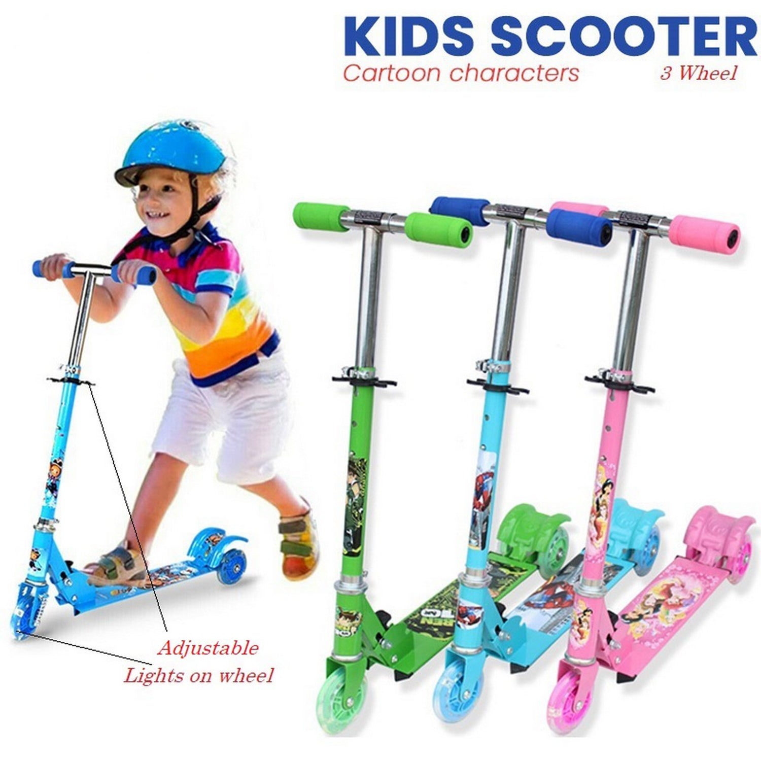 Kids Scooter and cycle for kids for playing and enjoying purposes. - Springkart 