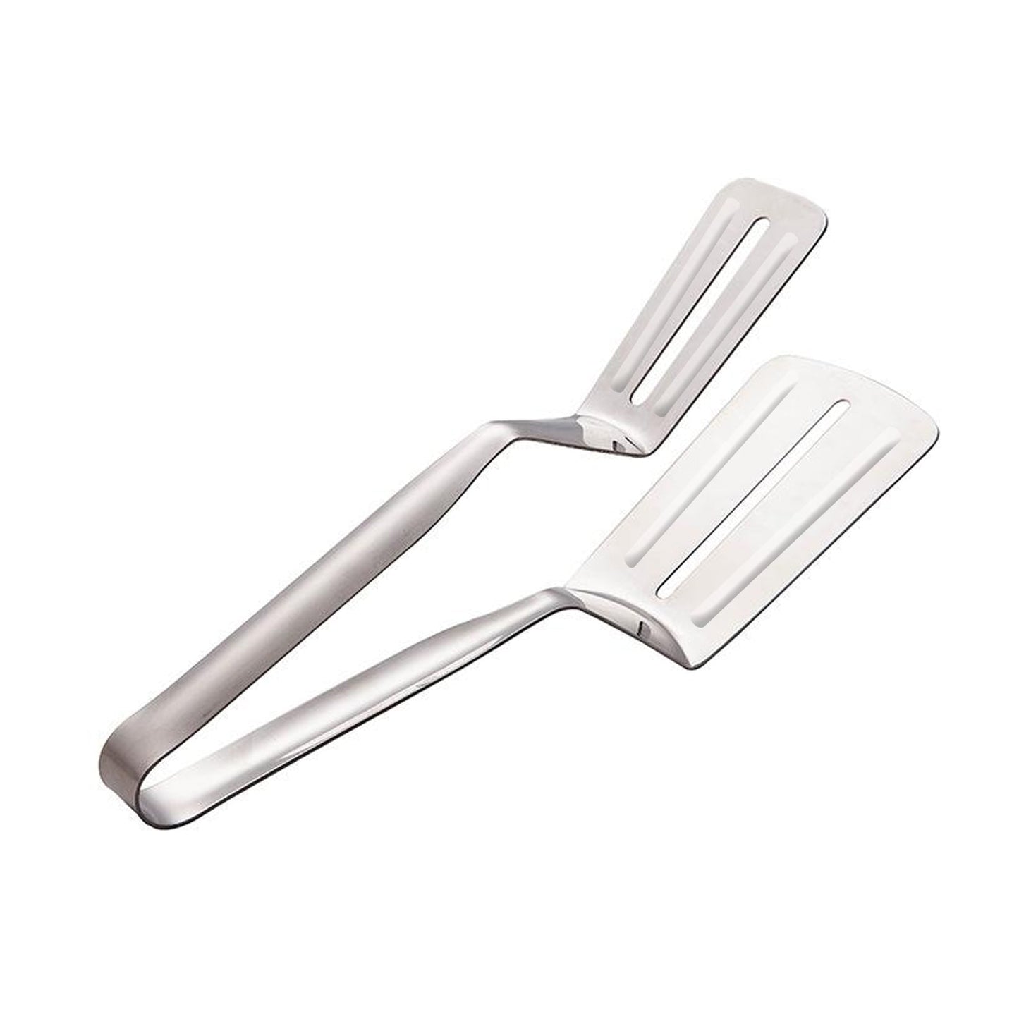 MULTIFUNCTION COOKING SERVING TURNER FRYING FOOD TONG. STAINLESS STEEL STEAK CLIP CLAMP BBQ KITCHEN TONG. - Springkart 