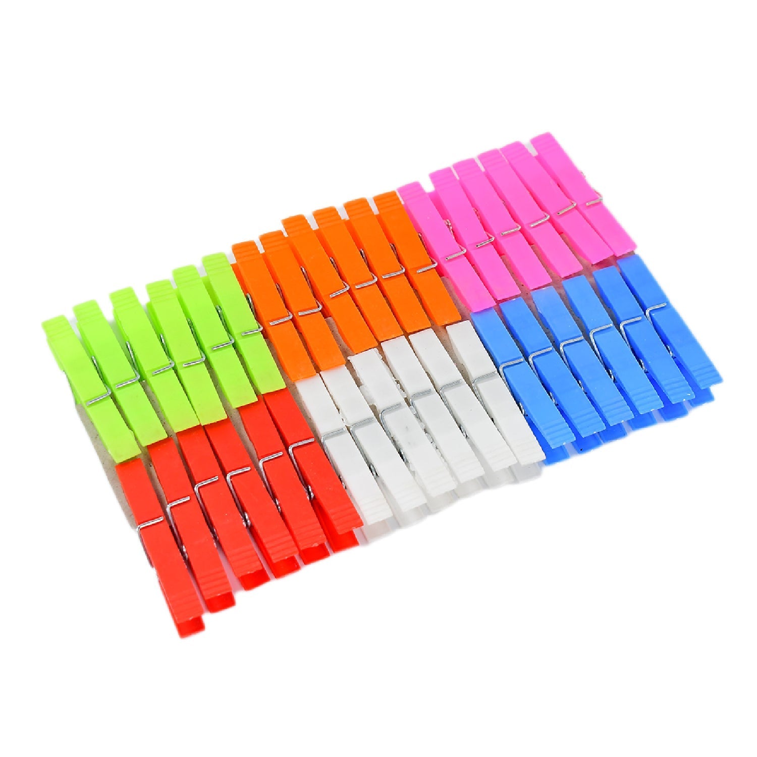 Multi Purpose Plastic Clothes Clips for Cloth Drying Clips (set of 144Pc) - Springkart 