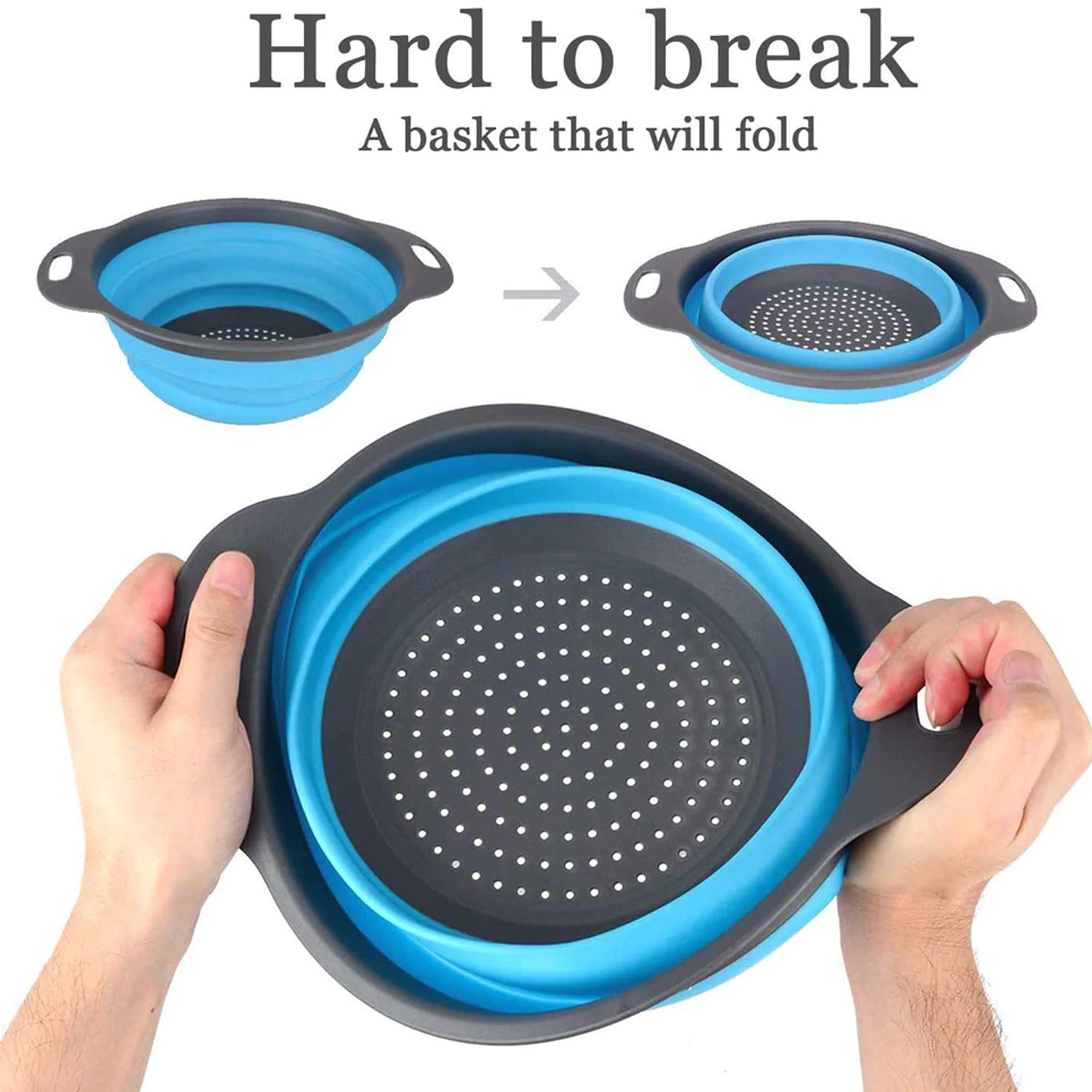 Round Small Silicone Strainer widely used in all kinds of household kitchen purposes while using at the time of washing utensils for wash basins and sinks etc. - Springkart 