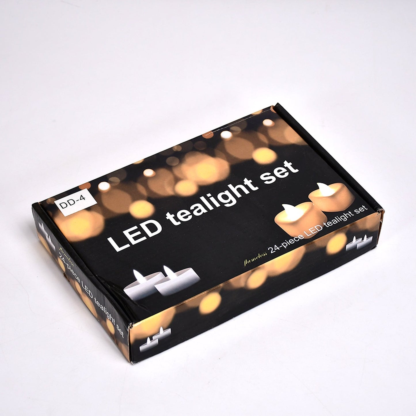HEART LED FESTIVAL TEALIGHT WITH BATTERY OPERATE ( 24PCS ) - Springkart 