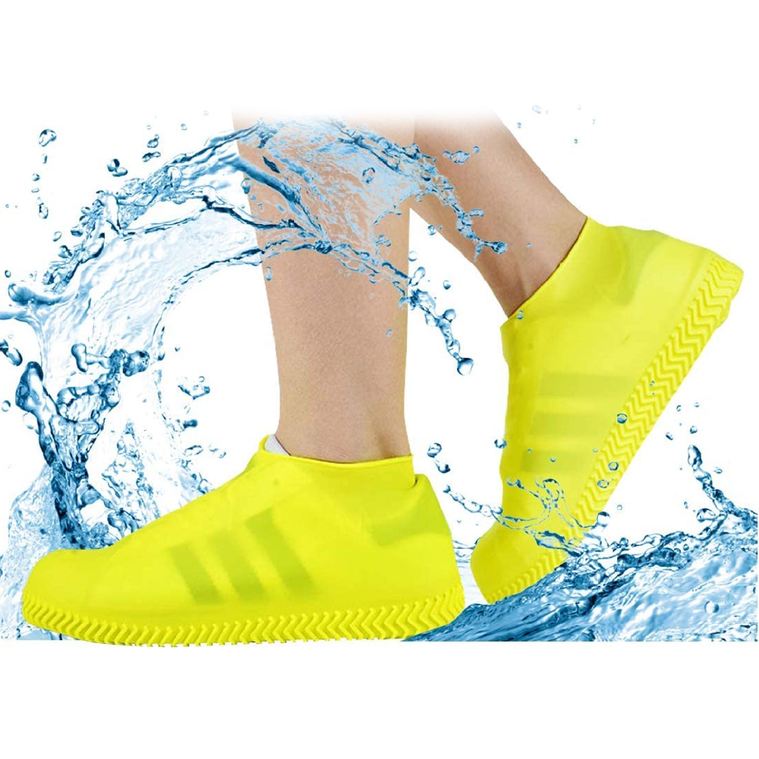 Small Silicone Shoe Covers: Waterproof & Anti-Skid for Rain & Bike - Springkart 