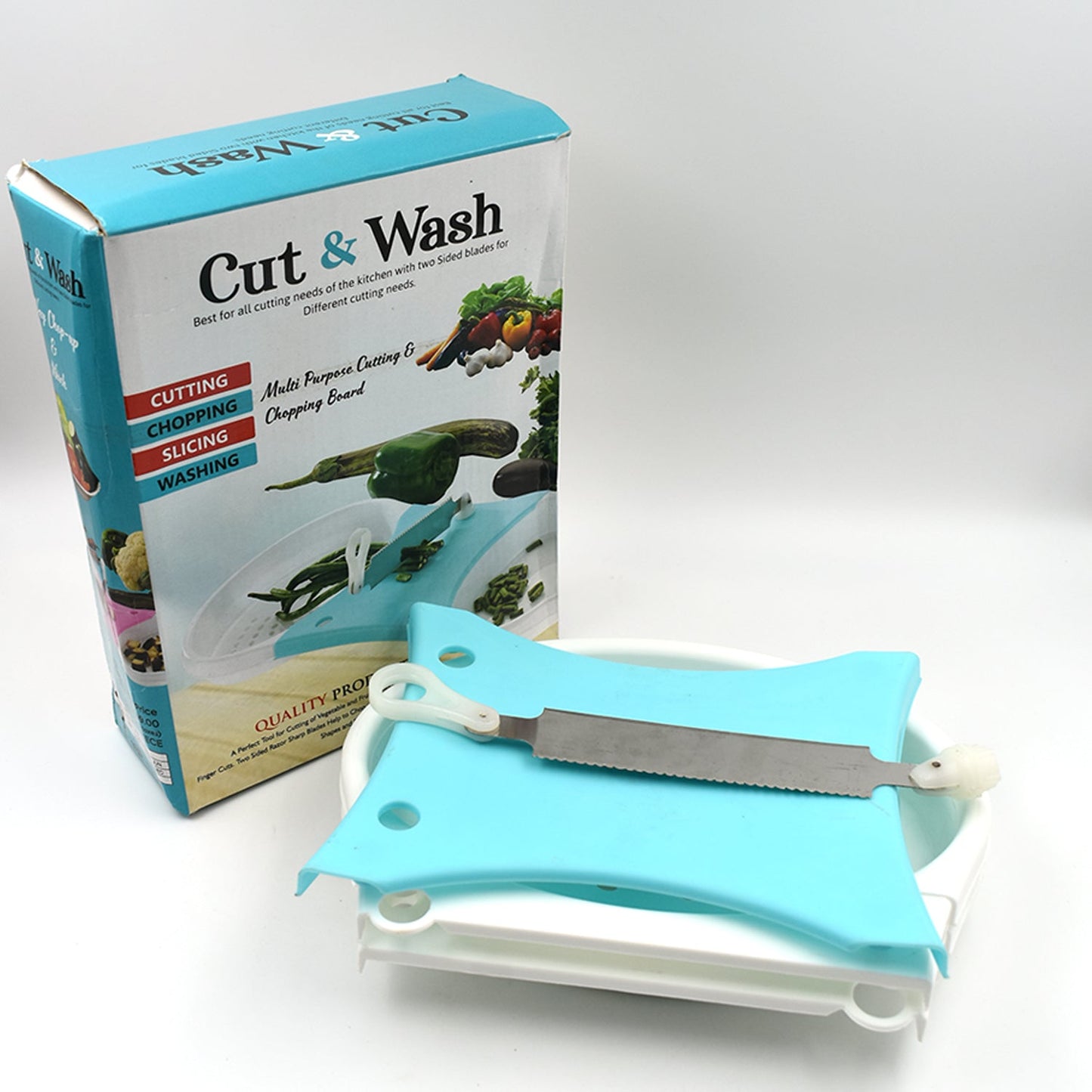 Adjustable Cut N Wash used in all kinds of household and kitchen purposes for cutting and washing simultaneously of vegetables and fruits etc. - Springkart 