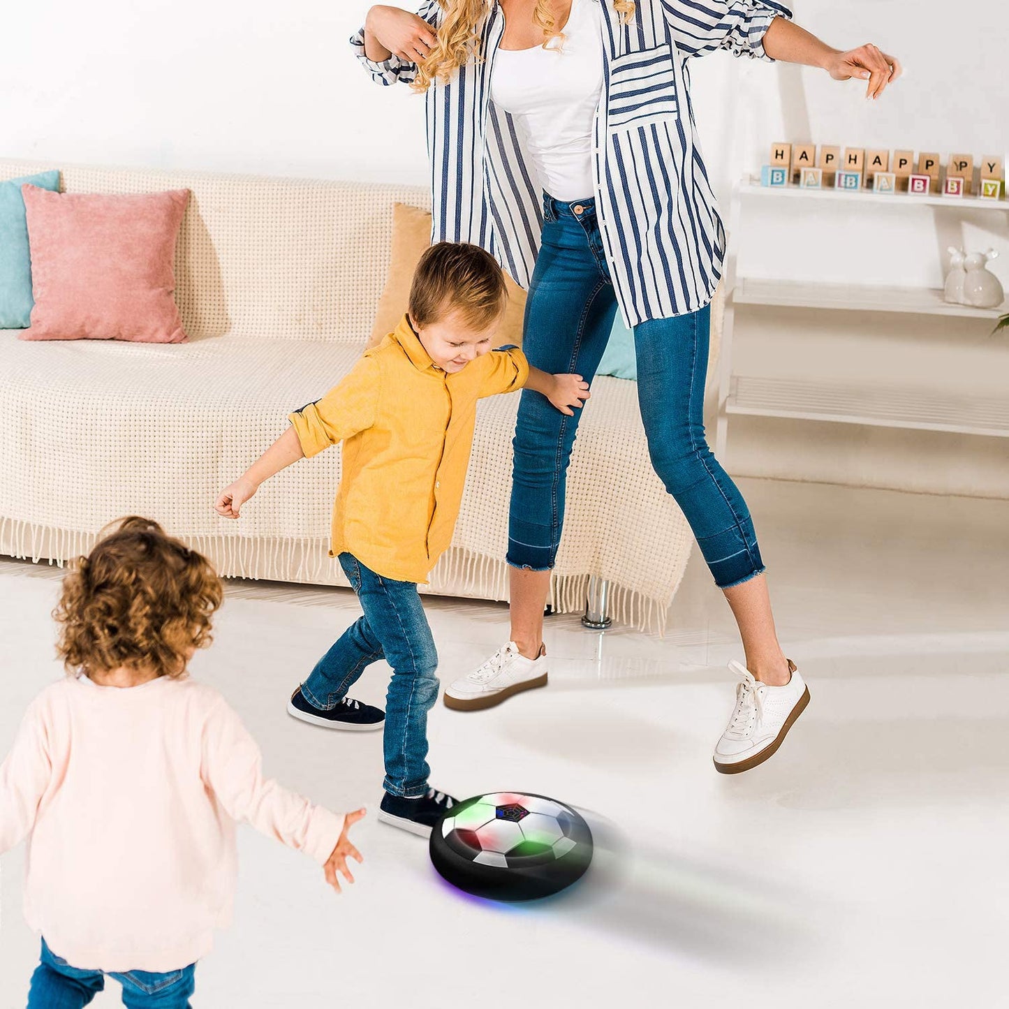 Amazing Hover LED Ball used in all households and playing purposes for kids and children’s etc. - Springkart 