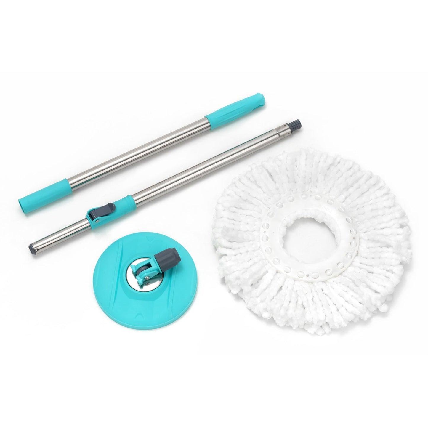 Quick Spin Mop Plastic spin, Bucket Floor Cleaning, Easy Wheels & Big Bucket, Floor Cleaning Mop with Bucket - Springkart 
