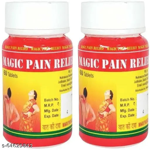 BENGAL HERBS MAGIC PAIN RELIEF TABLET PACK OF 2