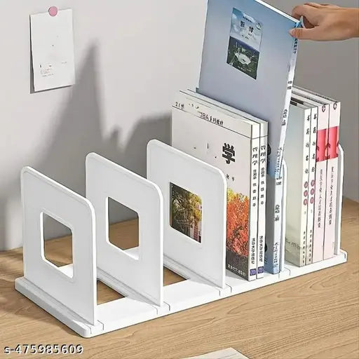 Multifunctional Desk Organizer – Book, File, Magazine, Newspaper Holder for Office & Home, Durable Table Storage Stand for Easy Organization