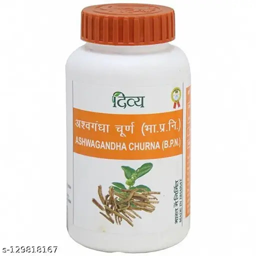 Patanjali Divya Ashwagandha Churna 100 gm + Shatavar Churna 100 gm - Springkart 