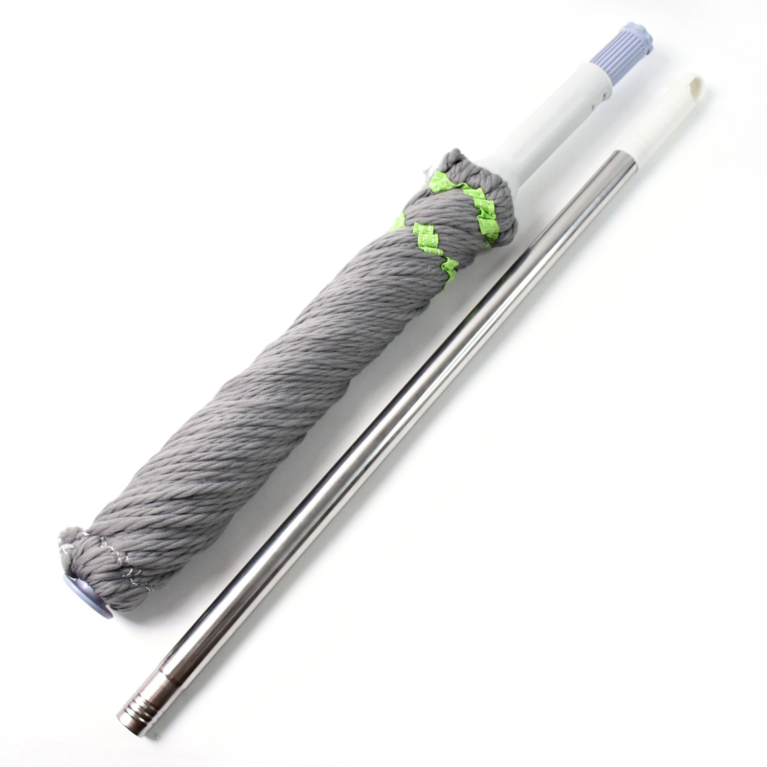 Squeeze Twist Mop Self Wringing Mop Stainless Steel Handle (1 Pc) - Springkart 