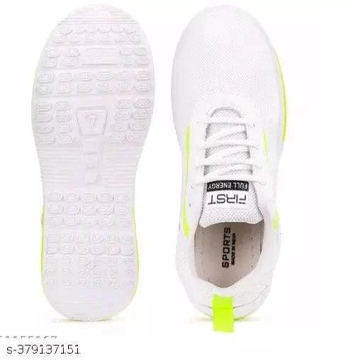 Cleaton's Footwear ,Good Looking Trendy & Stylish Running Shoes For Men (white). - Springkart 