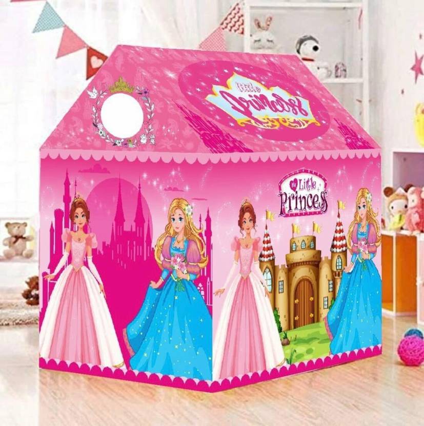 cantus Tent House for Kids Princess Doll Play Tent House toys for boys and girls(Big)  (Multicolor)