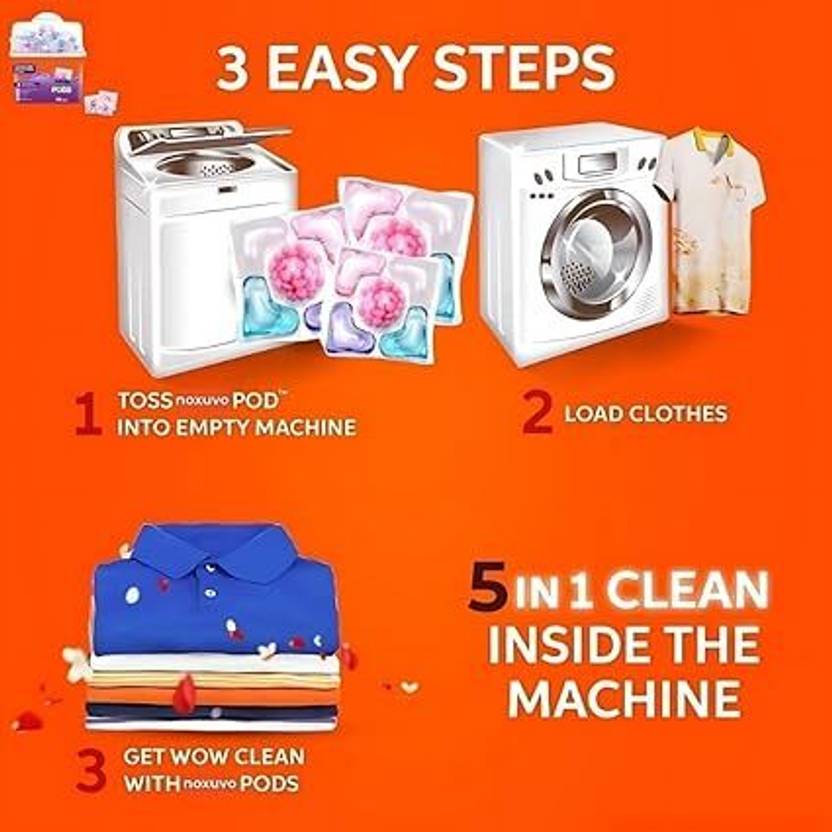 GODIBA Multicolor laundry Detergent Pods None Detergent Pod (30 Pods)