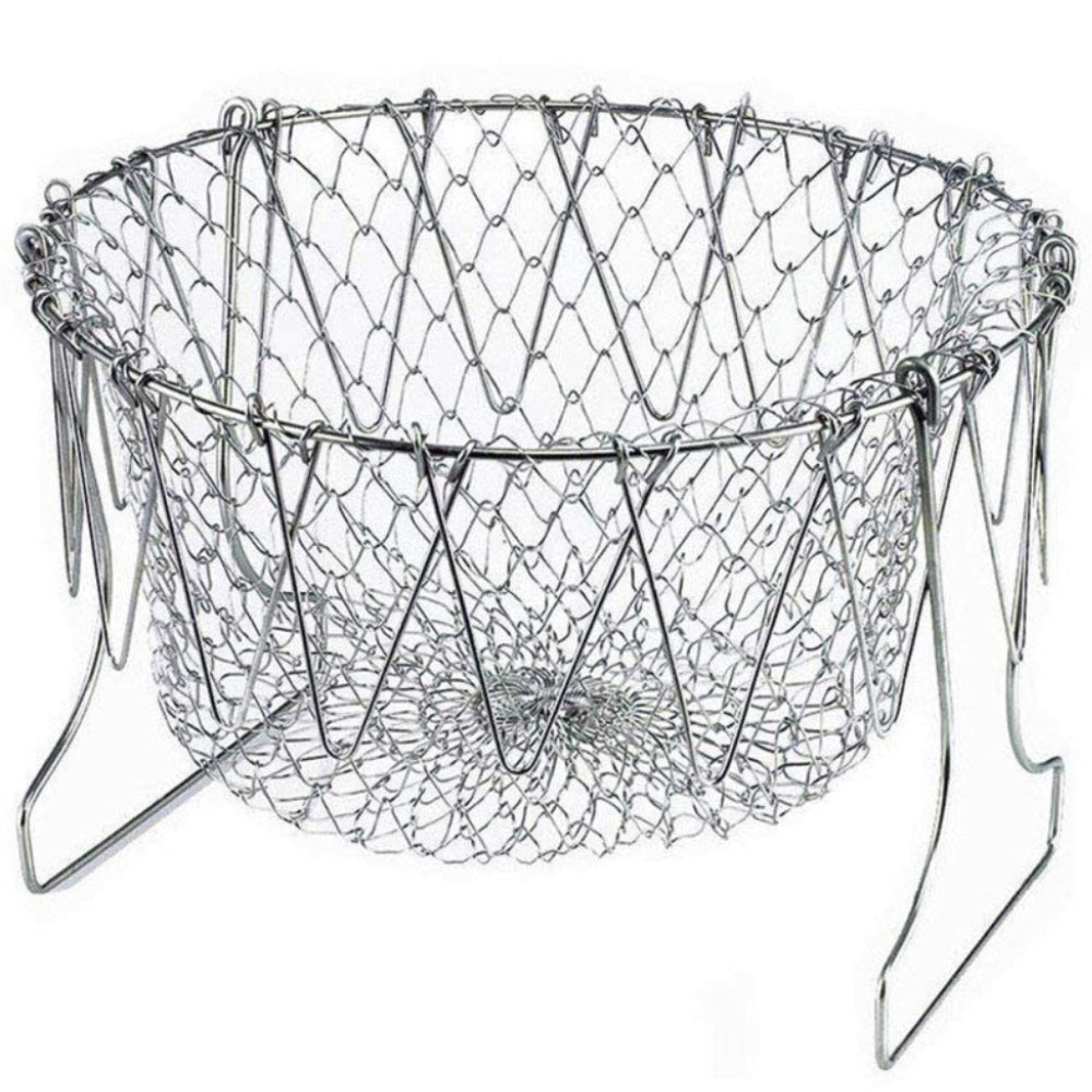 Foldable Strainer Chef Basket - Springkart 