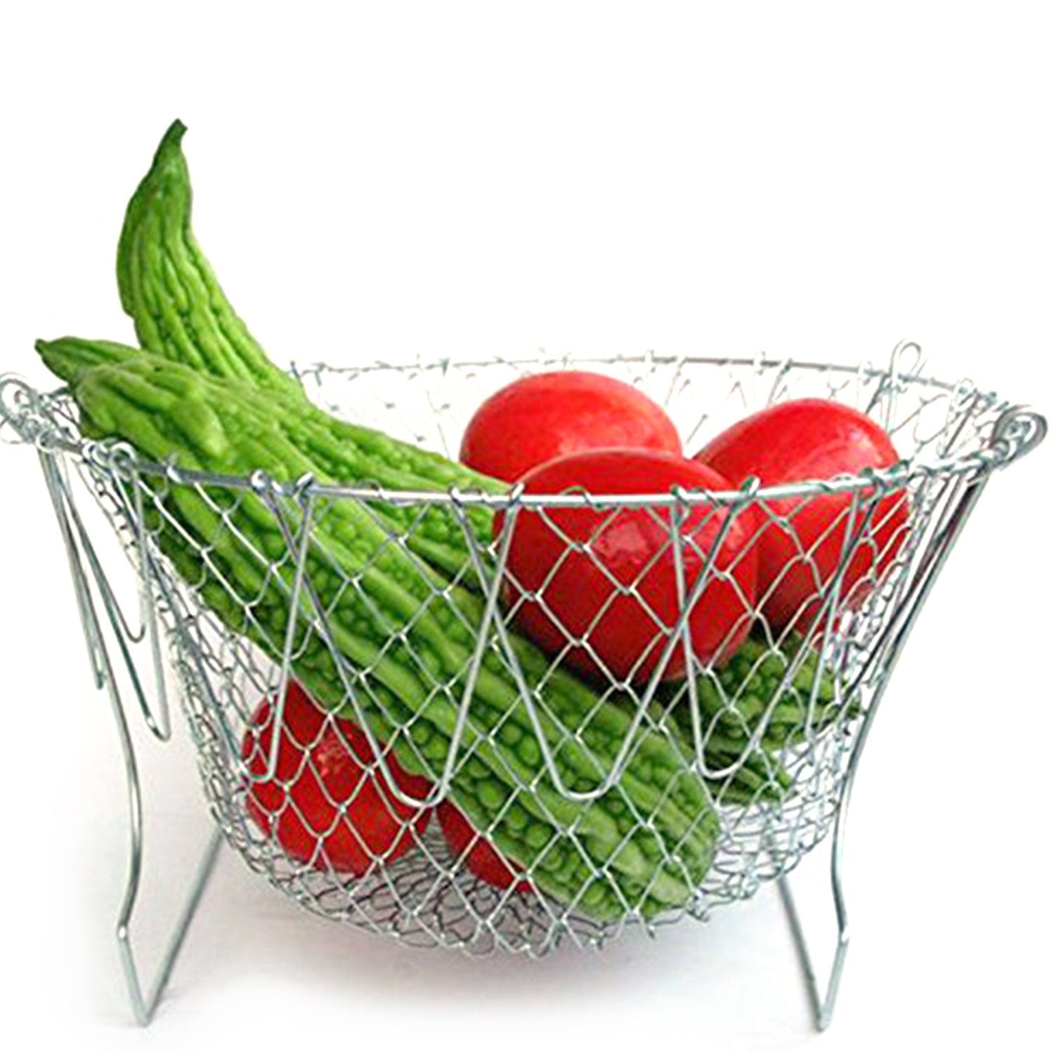 Foldable Strainer Chef Basket - Springkart 