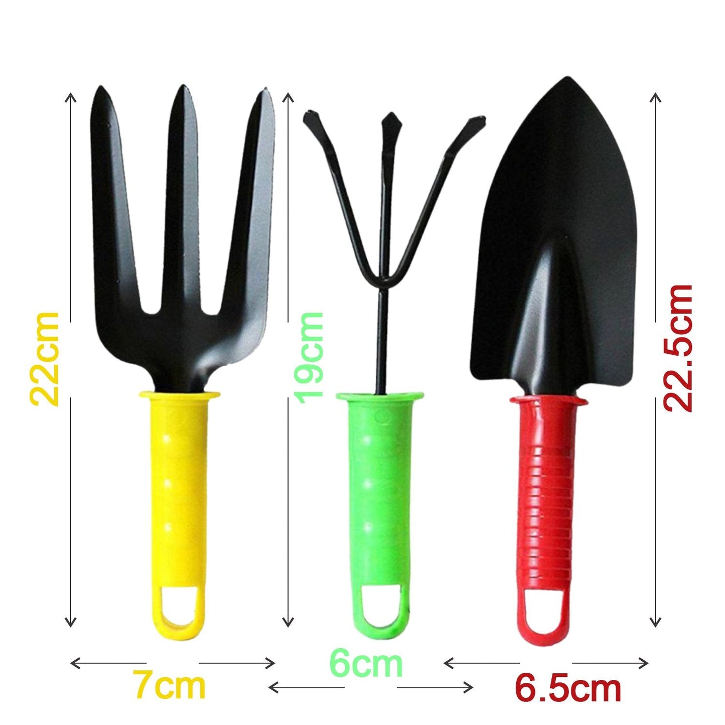 Colorfull Garden Tool Set Set of 3Pc - Springkart 
