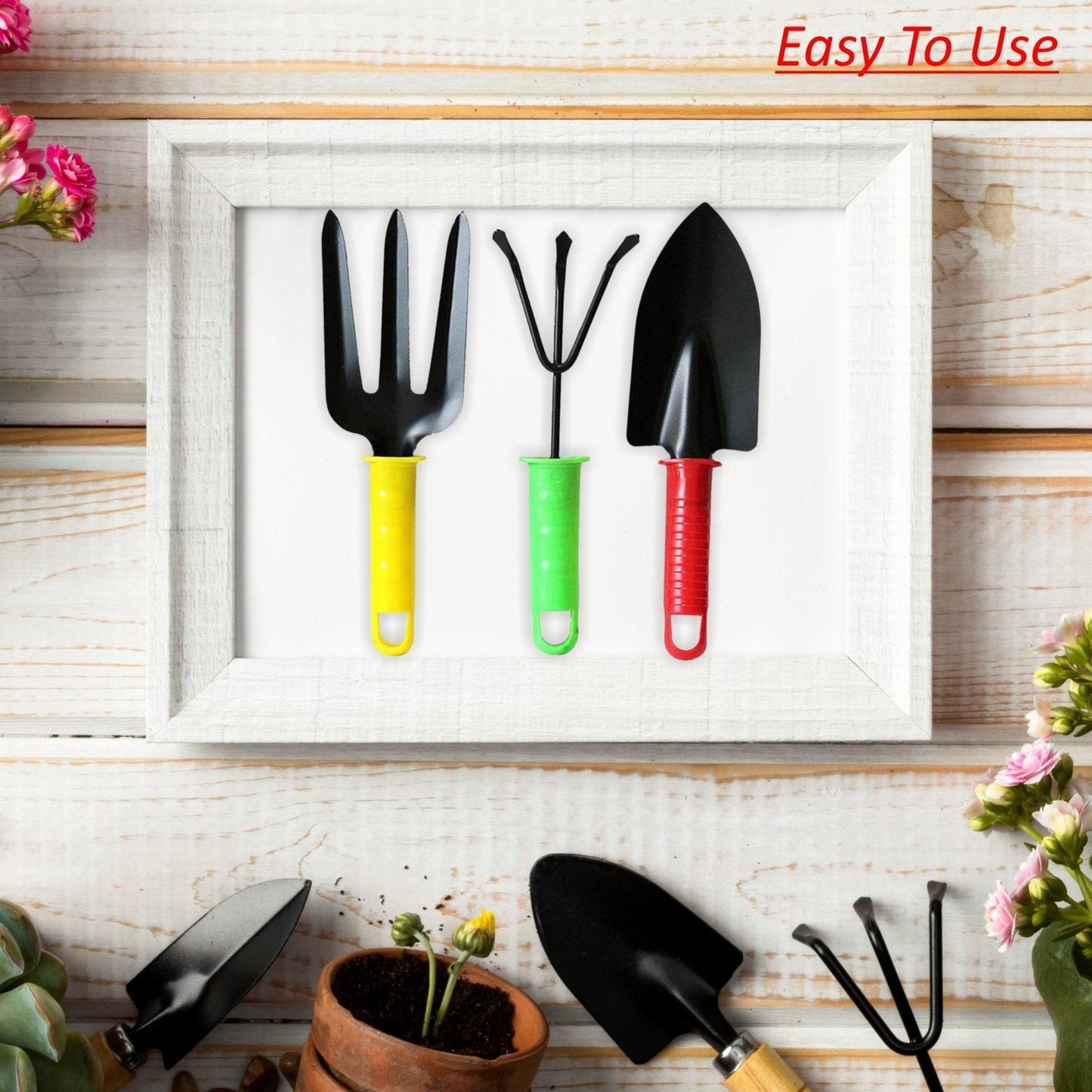 Colorfull Garden Tool Set Set of 3Pc - Springkart 