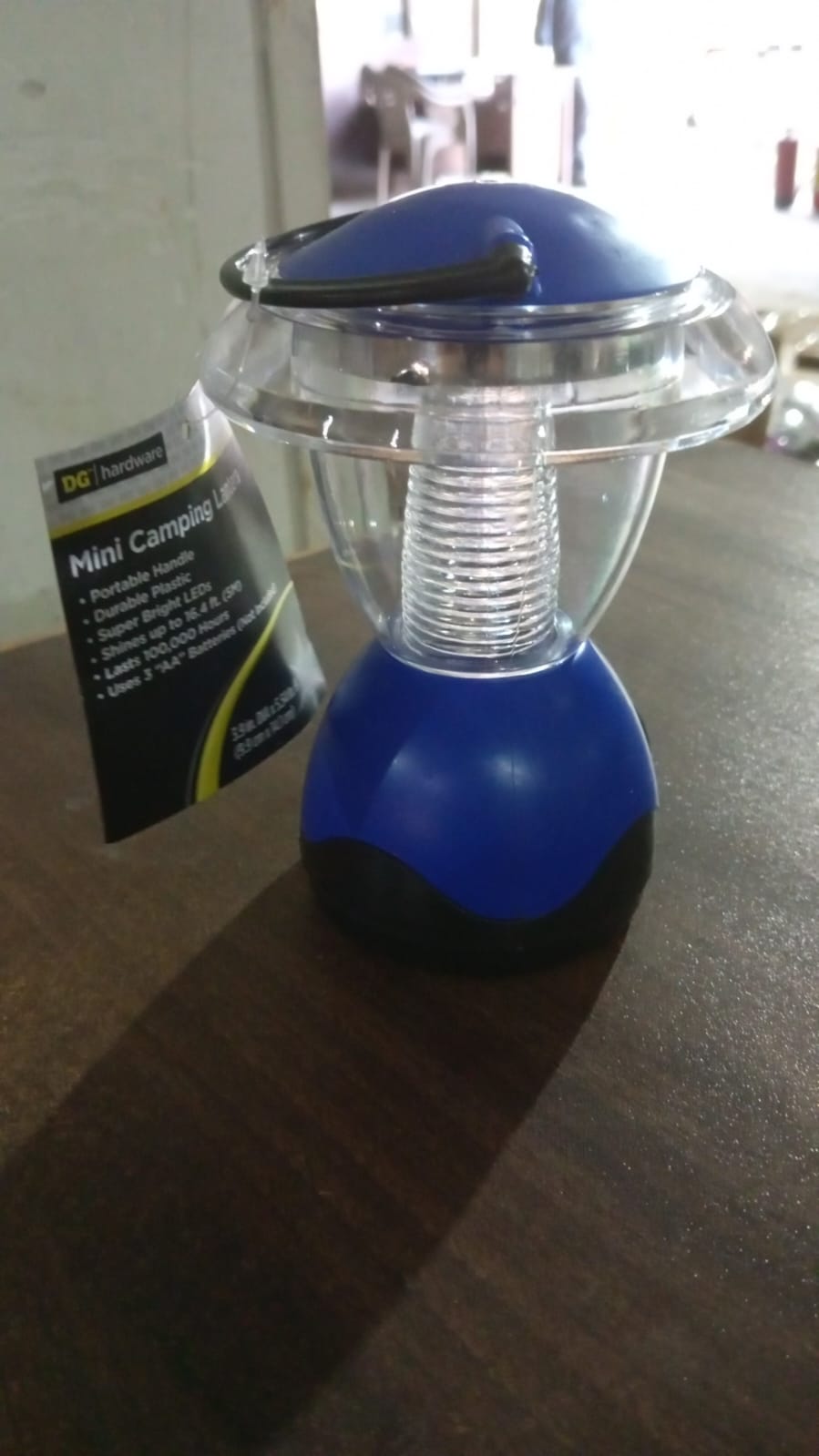 Mini Camping Lanterns, White Light, Battery operated Light (Battery Not Included) - Springkart 