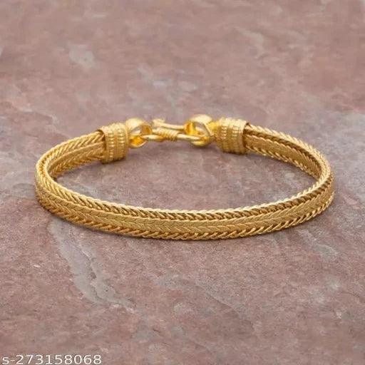 GOLD PLATED TRENDY BRACELET