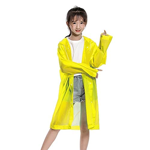 Mix Size Portable Student Rain Coat, Kid's Girl's & Boy's Outdoor Traveling Eva Material Raincoat/Rain wear/Rain Suit for Outdoor Accessory (1pc) - Springkart 