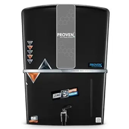 Proven ISI Mark Curvv RO Water Purifier | Borewell Water Suitable | Zinc, Copper, Alkaline, Hydrogen | 12L | RO+UV+UF+TDS+PF+Mineral | Free Pre-Filter | 12-Stage | Made in India | 1 Yr Warranty