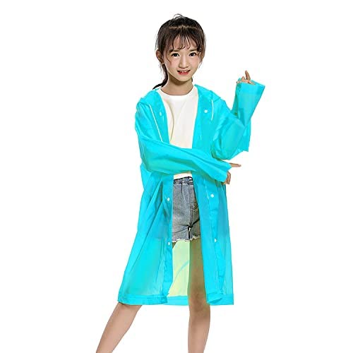 Mix Size Portable Student Rain Coat, Kid's Girl's & Boy's Outdoor Traveling Eva Material Raincoat/Rain wear/Rain Suit for Outdoor Accessory (1pc) - Springkart 