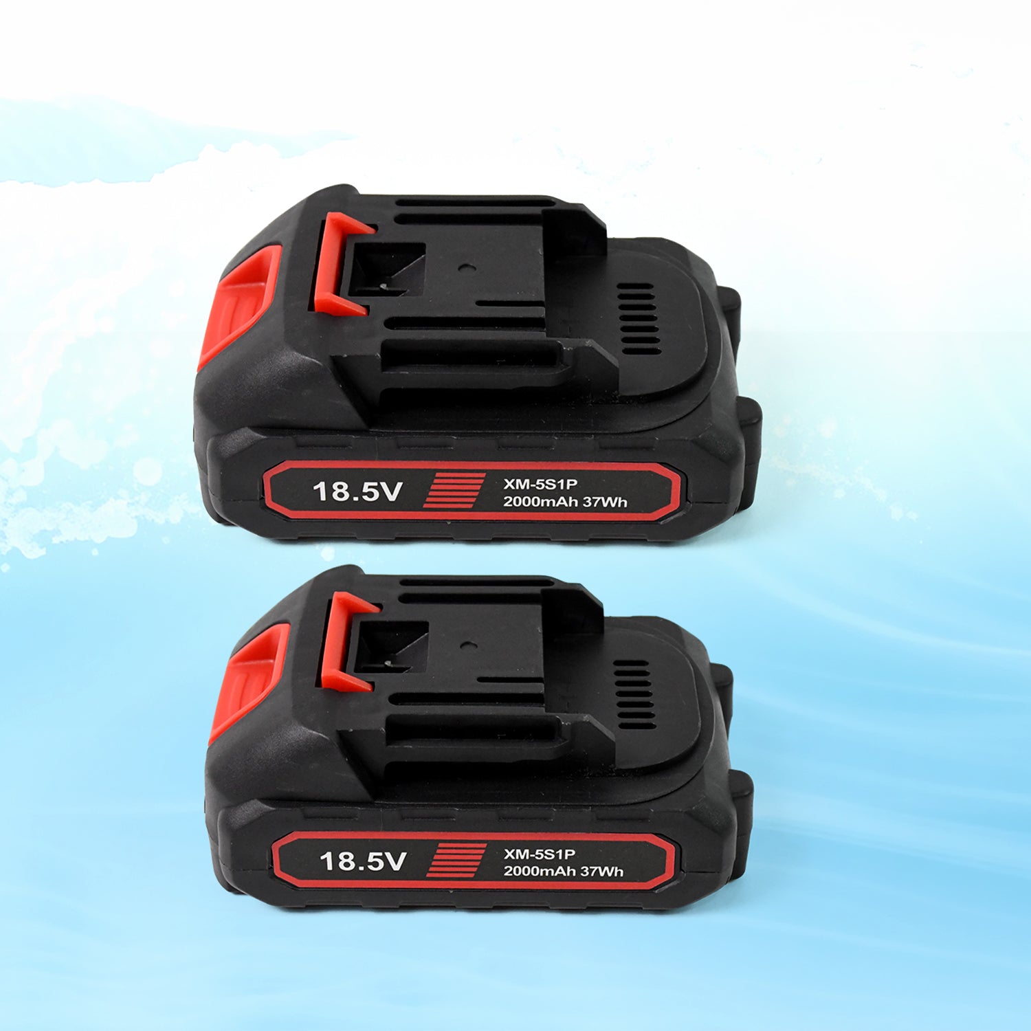 Double Battery 18.5v Rechargeable Electric Car Washer Gun (1 Set) - Springkart 