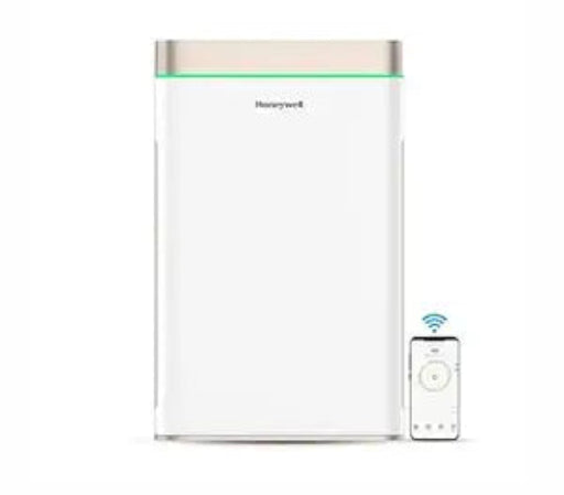 Honeywell Air Purifier For Home,7 Stage Filtration,Covers 1008sq.ft,PM 2.5 Level Display,with WIFI & ALEXA,H13 HEPA & Activated Carbon Filter,Removes 99.99% Pollutants,Micro Allergens-Air Touch U2