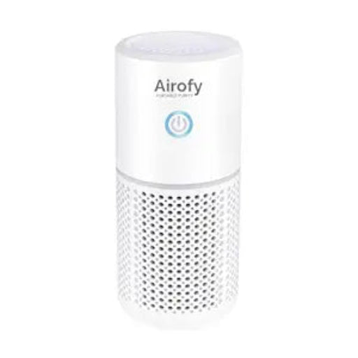Airofy™ Airo Essential Portable Car Air Purifier with HEPA H13 Filter, Diffuser & Aromatherapy | Allergy & Asthma Relief, Negative Ion and 2 Active Filtration Modes
