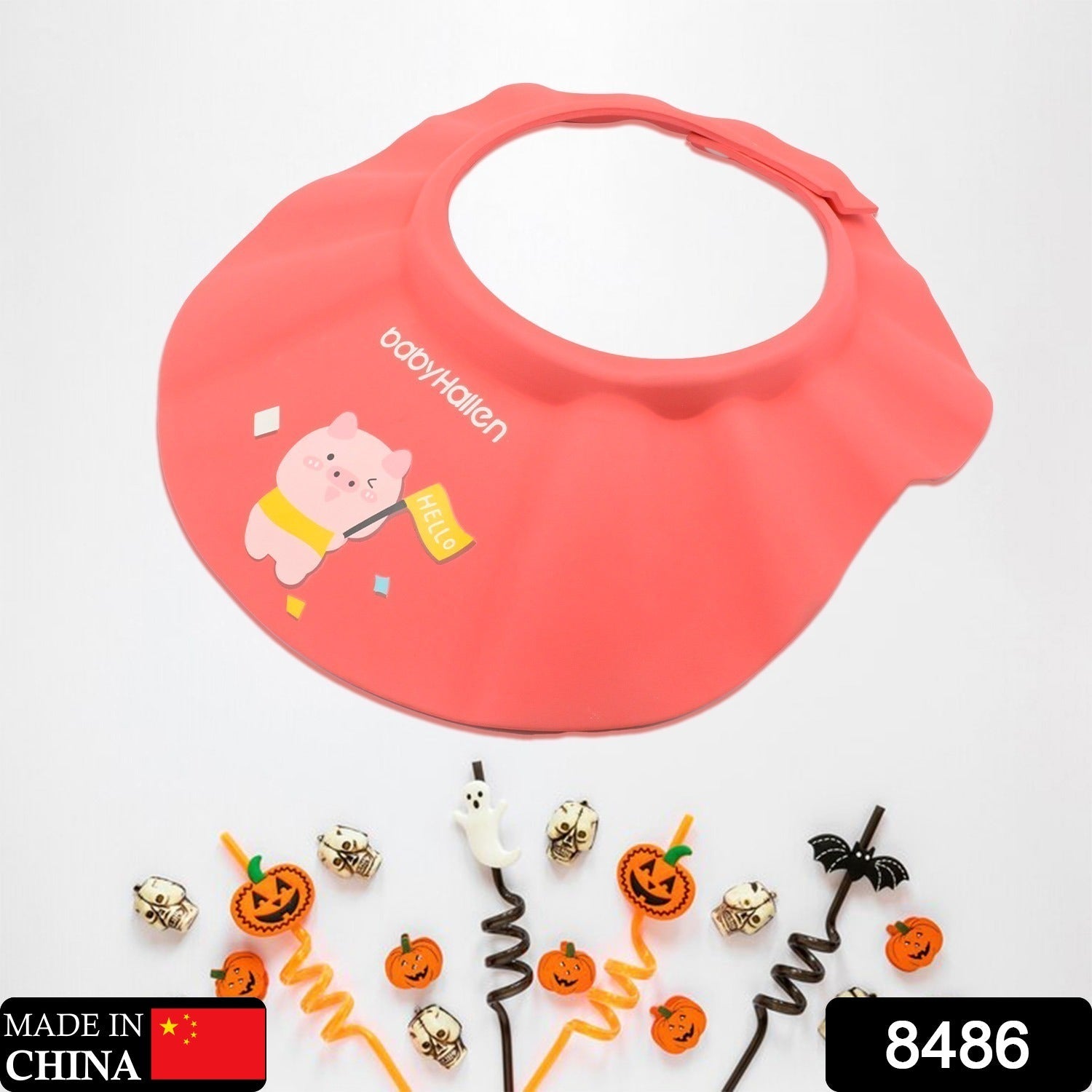 Tear-Free Bath Time: Adjustable Baby Shower Cap (Protects Eyes & Ears) - Springkart 
