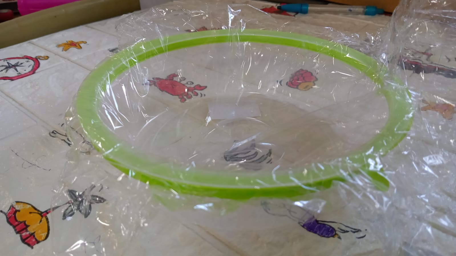 Air-Tight Microwave Oven Dish Cover Microwave Splatter Cover Food Cover Microwave Food Plate Kitchen Plate Dish Lid Dishwasher Safe - Springkart 